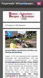 Mobile Screenshot of feuerwehr-witzenhausen.de